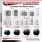 Service Caster 3'' Office Chair Casters Nylon Twin Wheel 7/16'' Grip Ring Stem , 4PK SCC-UHGR02S75-NYS-716-4 - alternate 2
